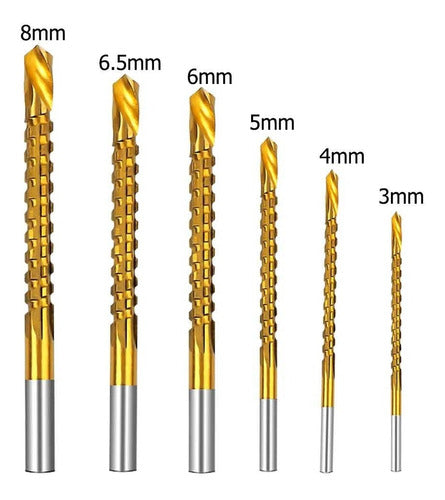 Exclusivo KIT x 6 BROCAS DE CORTE LATERAL
